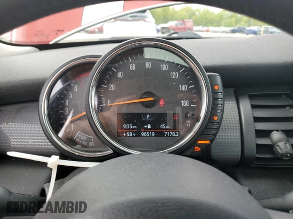 2014 MINI Hardtop with VIN WMWXM5C52ET934803, listed as a Copart auction lot 55284765 with 96,519 mi miles and Salvage title. Bid and sale history available at DreamBid. Image 9.
