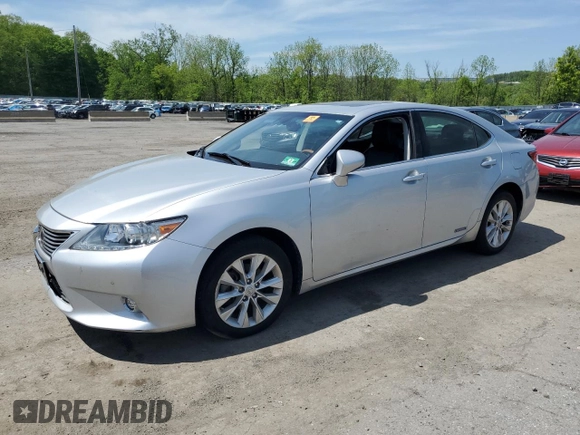 2014 Lexus ES 300h z VIN JTHBW1GG5E2051021, wystawiony jako Copart lot #56654705 z przebiegiem Nie podano mil oraz Szkoda całkowita • Salvage title. Historia ofert i sprzedaży dostępna na DreamBid. Obrazek 1.