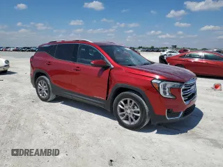 2022 GMC Terrain SLT with VIN 3GKALPEV9NL150101, listed as a Copart auction lot 48854615 with 79,444 mi miles and Non Repairable. Bid and sale history available at carsss.com. Image 4.