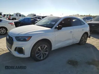 2021 Audi Q5 Sportback Premium Plus with VIN WA15AAFY8M2083428, listed as a Copart auction lot 74884974 with 39,937 mi miles and Non repairable. Bid and sale history available at DreamBid. Image 1.