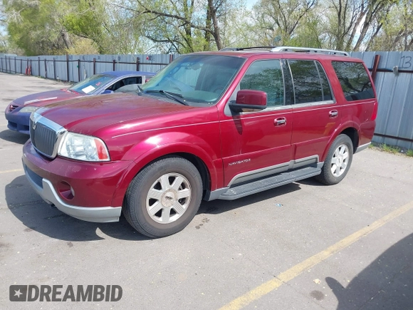 2004 Lincoln Navigator Luxury with VIN 5LMFU28R14LJ15068, listed as a IAAI auction lot 42078597 with 150,294 mi miles and . Bid and sale history available at DreamBid. Image 2.