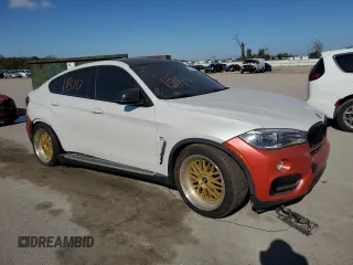 2017 BMW X6 M with VIN 5YMKW8C33H0U71879, listed as a Copart auction lot 86025064 with 52,064 mi miles and Clean Title. Bid and sale history available at carsss.com. Image 4.