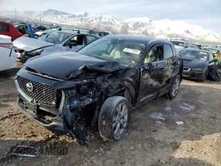2023 Mazda CX-30 2.5 S Preferred Package with VIN 3MVDMBCM5PM523729, listed as a Copart auction lot 46171885 with 10,405 mi miles and Salvage Title. Bid and sale history available at carsss.com. Image 1.