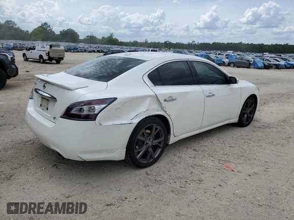 2013 Nissan Maxima S с VIN 1N4AA5AP6DC839235, выставлен на аукционе Copart как лот 58178725 с пробегом 159 931 миль миль и На запчасти • Non repairable. История ставок и продаж доступна на DreamBid. Изображение 3.