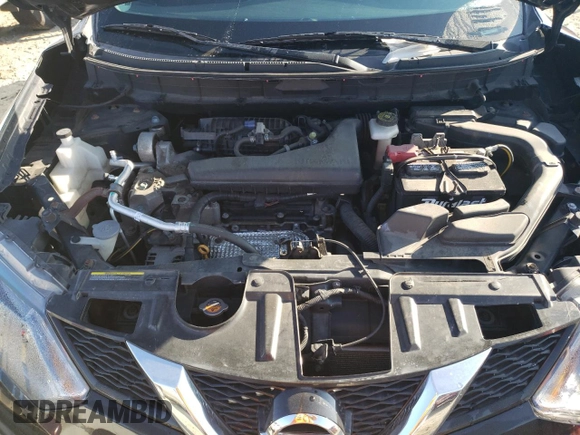 2016 Nissan Rogue SV with VIN KNMAT2MV5GP693601, listed as a Copart auction lot 68854134 with 161,384 mi miles and Salvage Title. Bid and sale history available at DreamBid. Image 13.