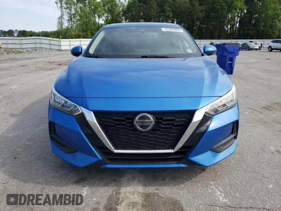2020 Nissan Sentra SV with VIN 3N1AB8CV7LY275110, listed as a Copart auction lot 52499605 with 67,822 mi miles and Salvage Title. Bid and sale history available at DreamBid. Image 5.