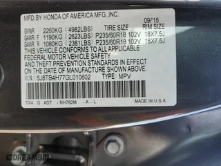 2016 Acura RDX Advance Pkg with VIN 5J8TB4H77GL010602, listed as a Copart auction lot 51518305 with 78,686 mi miles and Salvage Title. Bid and sale history available at carsss.com. Image 13.