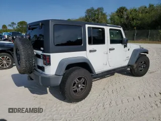 2018 Jeep Wrangler Unlimited Sport with VIN 1C4BJWDG3JL807080, listed as a Copart auction lot 74887824 with 51,559 mi miles and Non Repairable. Bid and sale history available at DreamBid. Image 3.
