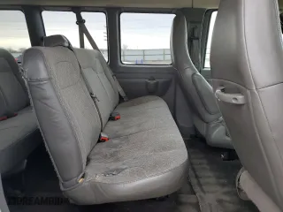 2017 Chevrolet Express Passenger LT with VIN 1GAZGPFG5H1340095, listed as a Copart auction lot 44379845 with 154,620 mi miles and Salvage Title. Bid and sale history available at carsss.com. Image 11.