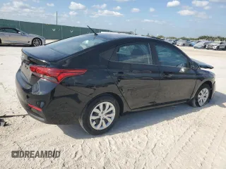 2022 Hyundai Accent SE with VIN 3KPC24A61NE182565, listed as a Copart auction lot 53781655 with Not Provided miles and Salvage Title. Bid and sale history available at DreamBid. Image 3.