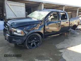 2024 Ram 1500 Classic Warlock with VIN 1C6RR7LG4RS129544, listed as a Copart auction lot 42320045 with 27,901 mi miles and Salvage Title. Bid and sale history available at carsss.com. Image 1.