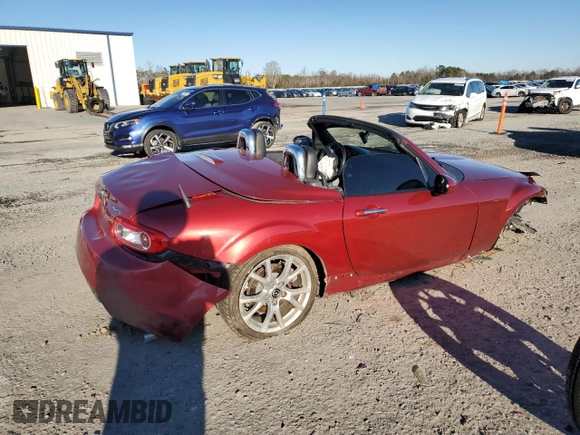 2015 Mazda MX-5 Miata Grand Touring z VIN JM1NC2PF8F0240280, wystawiony jako Copart lot #41663955 z przebiegiem 101 754 mil mil oraz Szkoda całkowita • Salvage title. Historia ofert i sprzedaży dostępna na DreamBid. Obrazek 3.