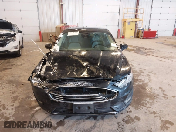 2019 Ford Fusion SE with VIN 3FA6P0HD3KR229021, listed as a IAAI auction lot 41576389 with 123,286 mi miles. Bid and sale history available at carsss.com. Image 12.