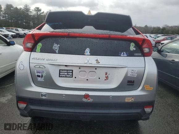 2020 Mitsubishi Eclipse Cross LE with VIN JA4AT4AA0LZ007986, listed as a Copart auction lot 39148614 with 72,649 mi miles and Non repairable. Bid and sale history available at DreamBid. Image 6.