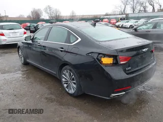 2016 Hyundai Genesis 3.8L z VIN KMHGN4JE8GU107958, wystawiony jako IAAI lot #41475058 z przebiegiem 66 194 mil mil oraz . Historia ofert i sprzedaży dostępna na DreamBid. Obrazek 3.