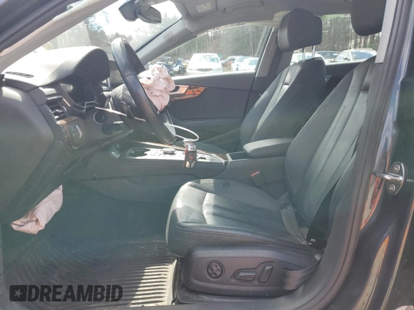 2019 Audi A4 Premium Plus с VIN WAUENAF45KN020643, выставлен на аукционе Copart как лот 50687695 с пробегом Не указан миль и Списание • Salvage title. История ставок и продаж доступна на DreamBid. Изображение 7.