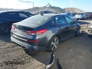 2019 Kia Optima LX with VIN 5XXGT4L35KG315770, listed as a IAAI auction lot 41307587 with 35,849 mi miles. Bid and sale history available at carsss.com. Image 4.