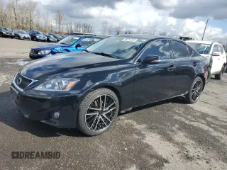 2012 Lexus IS 250 with VIN JTHCF5C22C5060552, listed as a Copart auction lot 48714725 with 138,583 mi miles and Salvage Title. Bid and sale history available at DreamBid. Image 1.