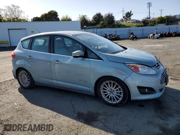 2013 Ford C-Max SEL with VIN 1FADP5BU6DL554714, listed as a Copart auction lot 52262895 with 185,375 mi miles and Salvage Title. Bid and sale history available at carsss.com. Image 4.