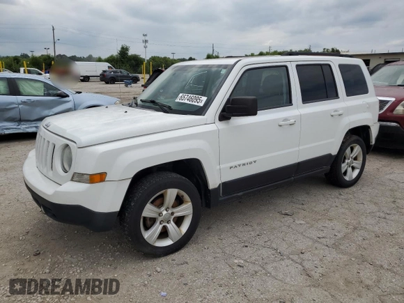2014 Jeep Patriot Latitude with VIN 1C4NJRFB6ED726994, listed as a Copart auction lot 65746095 with 150,051 mi miles and Clean title. Bid and sale history available at DreamBid. Image 1.