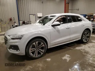 2019 Audi Q8 Prestige with VIN WA1CVAF13KD035710, listed as a Copart auction lot 82997264 with 0 mi miles and Salvage Title. Bid and sale history available at carsss.com. Image 1.