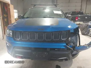 2018 Jeep Compass Trailhawk with VIN 3C4NJDDB3JT234529, listed as a IAAI auction lot 41973123 with 173,559 mi miles and . Bid and sale history available at DreamBid. Image 12.