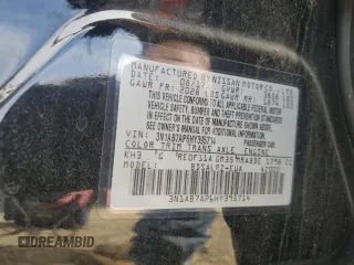 2017 Nissan Sentra S with VIN 3N1AB7AP6HY395714, listed as a Copart auction lot 53106925 with 45,146 mi miles and Salvage Title. Bid and sale history available at DreamBid. Image 12.