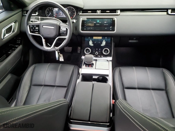 2023 Land Rover Range Rover Velar S with VIN SALYJ2EX9PA359023, listed as a Copart auction lot 46494295 with 20,374 mi miles and Salvage Title. Bid and sale history available at carsss.com. Image 8.