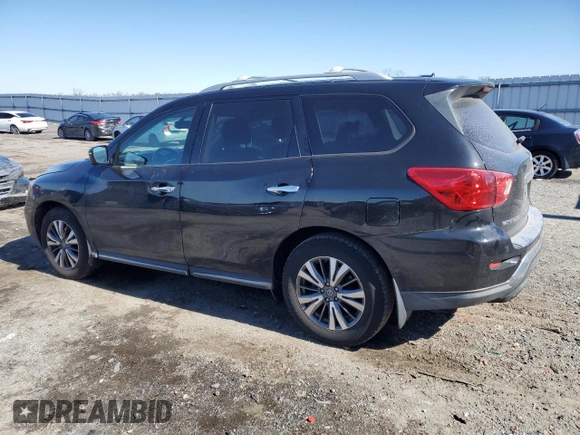 2017 Nissan Pathfinder SL with VIN 5N1DR2MNXHC630140, listed as a Copart auction lot 46420175 with 95,600 mi miles and Salvage title. Bid and sale history available at DreamBid. Image 2.