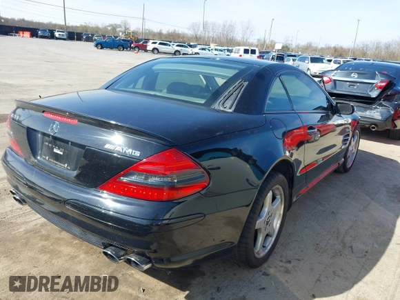 2005 Mercedes-Benz SL 55 AMG with VIN WDBSK74F35F103586, listed as a IAAI auction lot 41958469 with Not provided miles and . Bid and sale history available at DreamBid. Image 4.