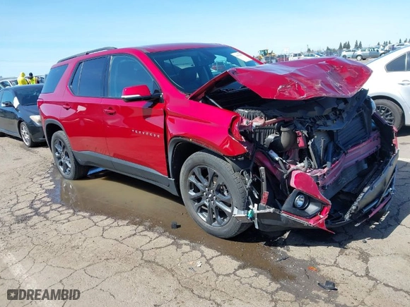 2019 Chevrolet Traverse RS with VIN 1GNERJKW7KJ297338, listed as a IAAI auction lot 41813089 with 46,311 mi miles. Bid and sale history available at carsss.com. Image 1.
