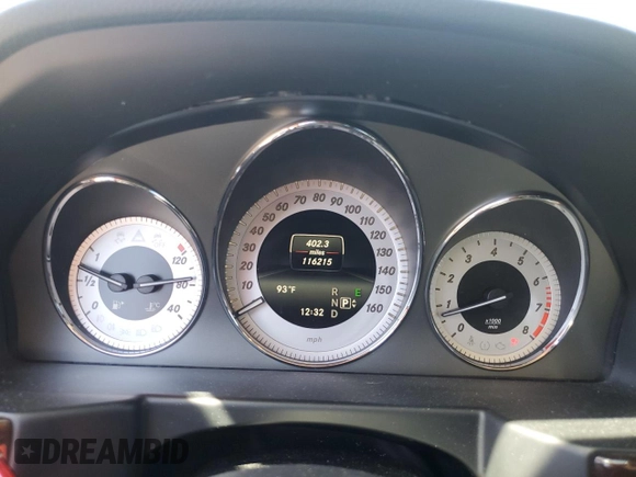 2015 Mercedes-Benz GLK 350 with VIN WDCGG8JB7FG375970, listed as a Copart auction lot 66819384 with 116,215 mi miles and Salvage Title. Bid and sale history available at DreamBid. Image 9.