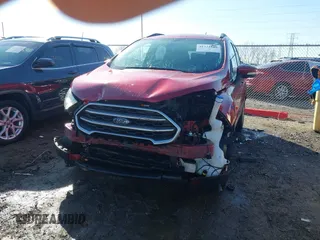2019 Ford EcoSport SE with VIN MAJ3S2GE4KC262633, listed as a IAAI auction lot 41724149 with 72,495 mi miles and . Bid and sale history available at carsss.com. Image 6.