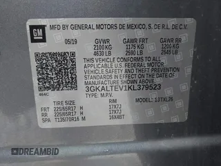 2019 GMC Terrain SLE with VIN 3GKALTEV1KL379523, listed as a IAAI auction lot 42136431 with 65,396 mi miles and . Bid and sale history available at carsss.com. Image 9.