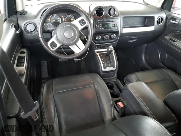 2017 Jeep Compass High Altitude with VIN 1C4NJDEB1HD109608, listed as a Copart auction lot 58195745 with 76,547 mi miles and Salvage title. Bid and sale history available at DreamBid. Image 8.