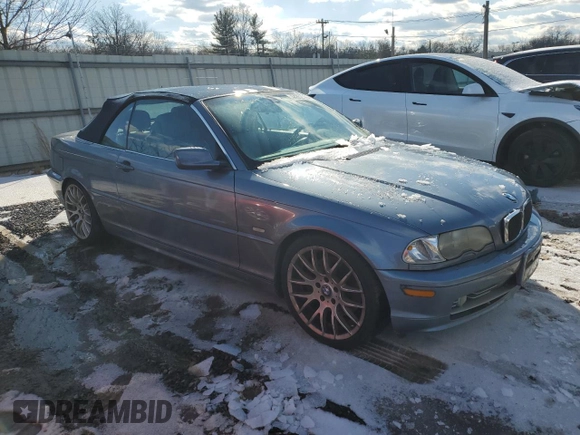 2002 BMW 3 Series 330Ci z VIN WBABS53462JU92414, wystawiony jako Copart lot #44362395 z przebiegiem 109 507 mil mil oraz Czysty tytuł • Clean title. Historia ofert i sprzedaży dostępna na DreamBid. Obrazek 4.