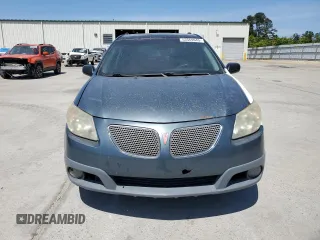 2007 Pontiac Vibe with VIN 5Y2SL658X7Z409565, listed as a Copart auction lot 53569945 with Not provided miles and Salvage title. Bid and sale history available at DreamBid. Image 5.