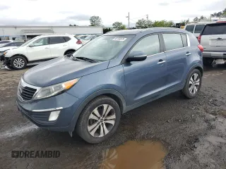 2012 Kia Sportage EX with VIN KNDPCCA24C7326452, listed as a Copart auction lot 58755075 with 213,477 mi miles and Clean title. Bid and sale history available at DreamBid. Image 1.
