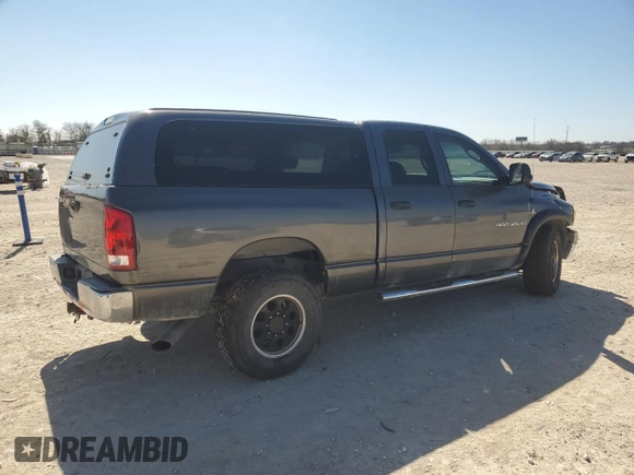 2004 Dodge Ram 2500 SLT with VIN 3D7KA28C24G189077, listed as a Copart auction lot 46672325 with 329,256 mi miles and Salvage Title. Bid and sale history available at carsss.com. Image 3.