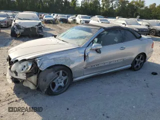 2005 Mercedes-Benz CLK 500 with VIN WDBTK75G15T034331, listed as a Copart auction lot 72636504 with Not Provided miles and Salvage Title. Bid and sale history available at DreamBid. Image 1.