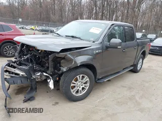 2016 Ford F-150 XLT with VIN 1FTEW1EF9GFC80614, listed as a IAAI auction lot 41799995 with 38,079 mi miles. Bid and sale history available at carsss.com. Image 2.