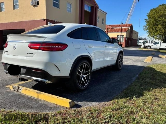 2016 Mercedes-Benz GLE 450 AMG with VIN 4JGED6EB3GA018208, listed as a Copart auction lot 65266435 with 107,321 mi miles and Clean title. Bid and sale history available at DreamBid. Image 4.
