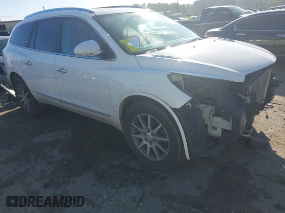 2015 Buick Enclave Leather with VIN 5GAKRBKD9FJ243384, listed as a IAAI auction lot 41204989 with 135,210 mi miles and . Bid and sale history available at carsss.com. Image 1.