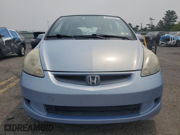 2008 Honda Fit with VIN JHMGD38478S062828, listed as a Copart auction lot 61035585 with 169,271 mi miles and Salvage title. Bid and sale history available at DreamBid. Image 5.