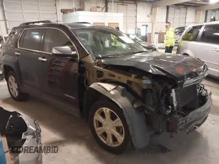 2016 GMC Terrain SLE with VIN 2GKALNEK9G6153176, listed as a IAAI auction lot 41608475 with 98,629 mi miles. Bid and sale history available at carsss.com. Image 1.