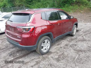 2022 Jeep Compass Latitude with VIN 3C4NJCBB9NT202123, listed as a IAAI auction lot 42234627 with 87,792 mi miles and . Bid and sale history available at DreamBid. Image 4.