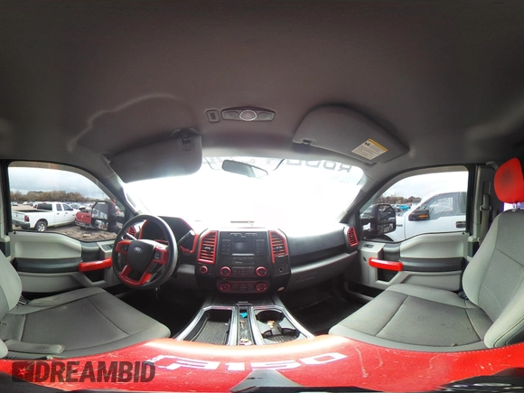2015 Ford F-150 XLT with VIN 1FTEX1EP2FFC73234, listed as a IAAI auction lot 41661655 with 150,371 mi miles. Bid and sale history available at carsss.com. Image 18.