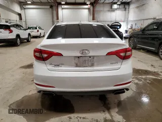 2017 Hyundai Sonata Sport with VIN 5NPE34AF0HH554046, listed as a Copart auction lot 52889635 with 104,942 mi miles and Clean Title. Bid and sale history available at carsss.com. Image 6.