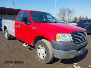 2005 Ford F-150 XL with VIN 1FTRF12215NB95465, listed as a IAAI auction lot 41618178 with 89,353 mi miles. Bid and sale history available at carsss.com. Image 1.