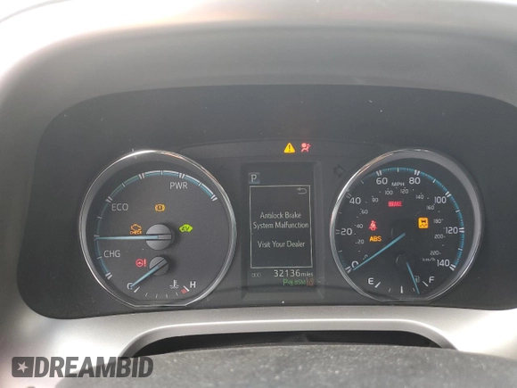 2017 Toyota RAV4 Hybrid Limited with VIN JTMDJREV5HD124597, listed as a Copart auction lot 52014275 with 32,136 mi miles and Salvage Title. Bid and sale history available at carsss.com. Image 9.